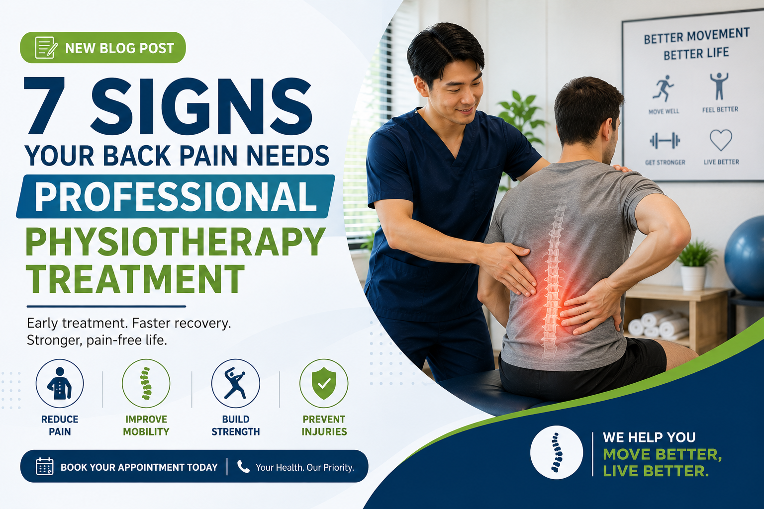 7 Signs Your Back Pain Needs Professional Physiotherapy Treatment
