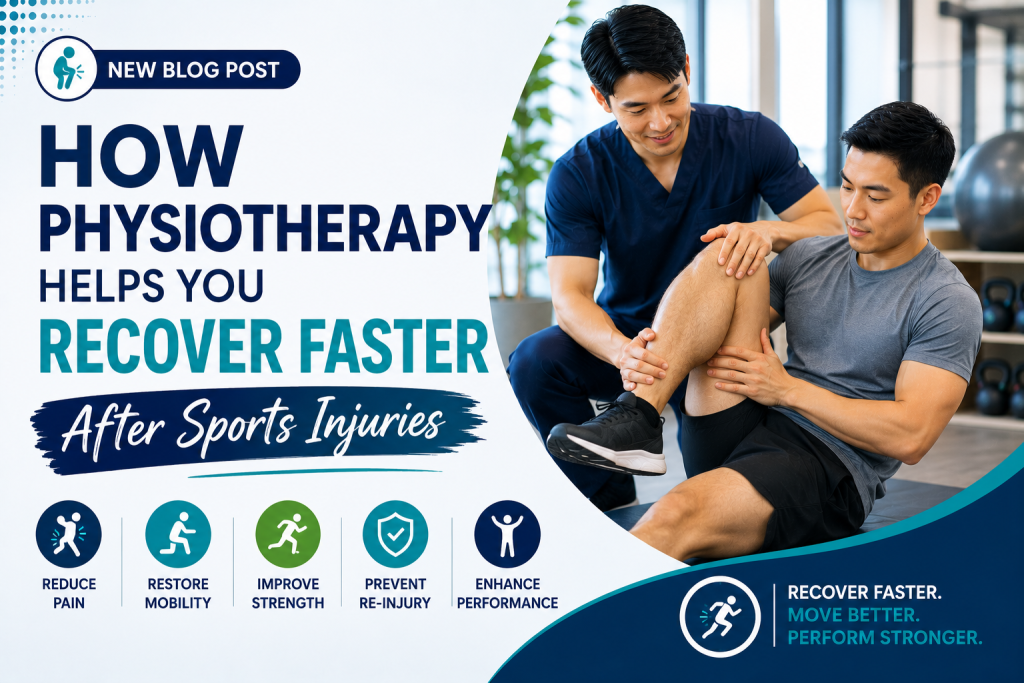 How Physiotherapy Helps You Recover Faster After Sports Injuries